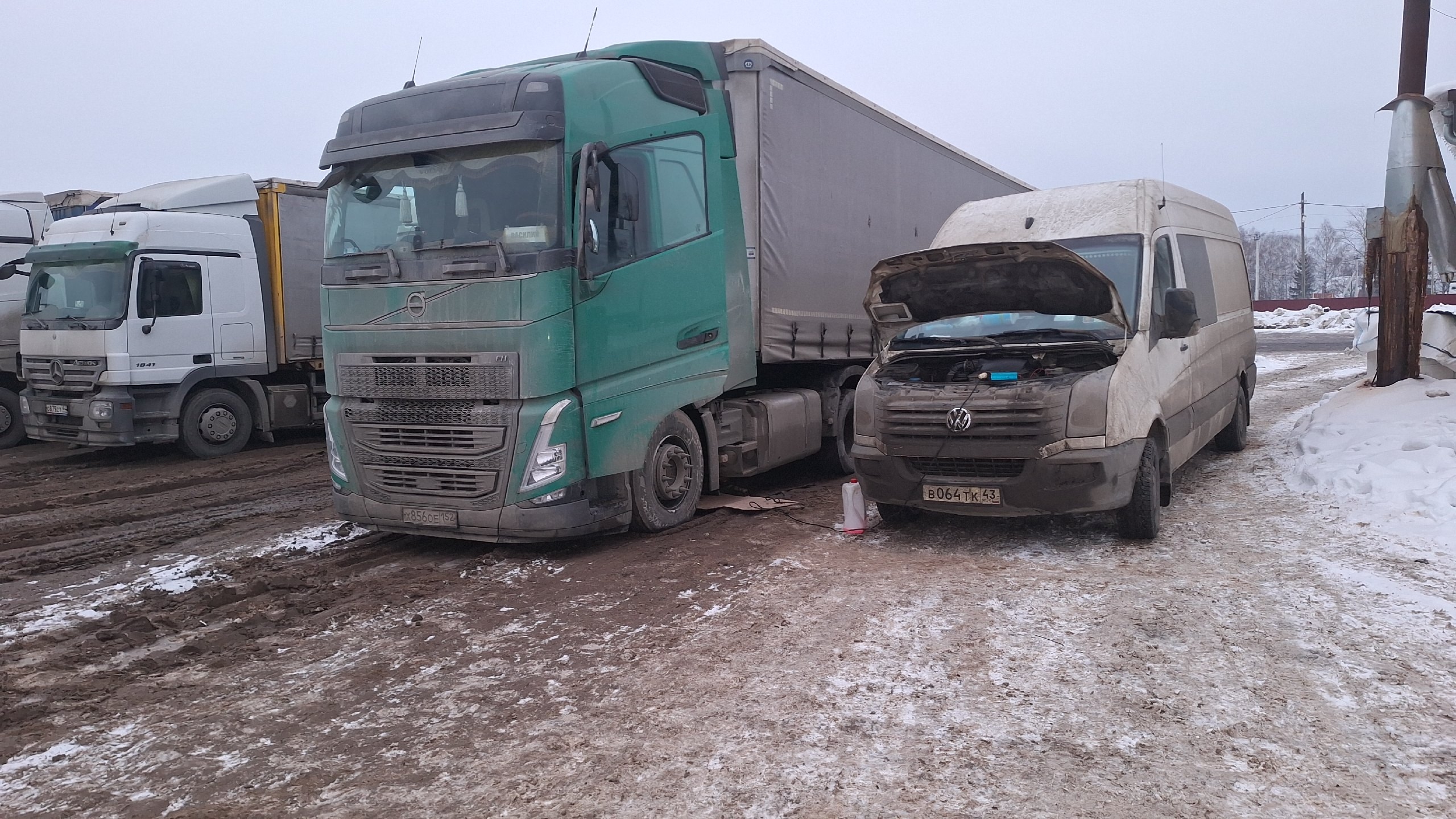 Замена пневмоподушки с выездом Volvo 